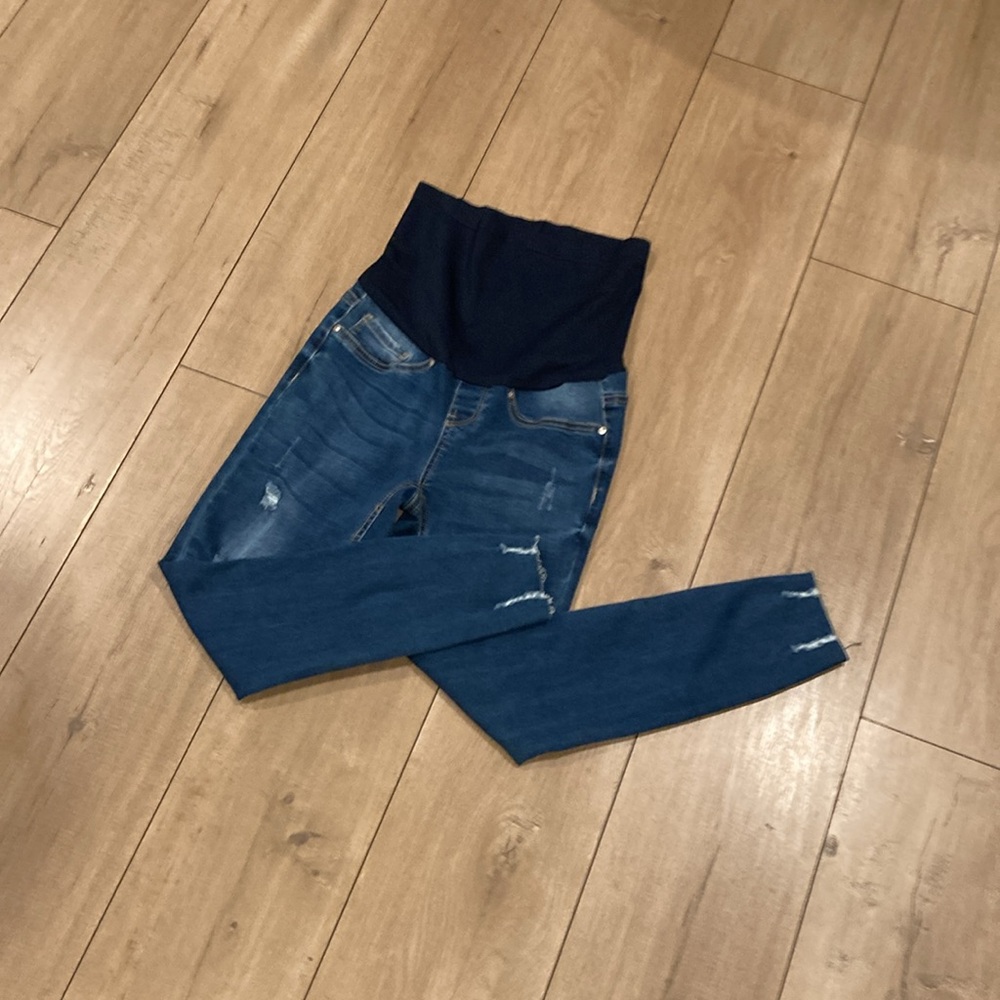 Blue Savvy Maternity Pants Size S